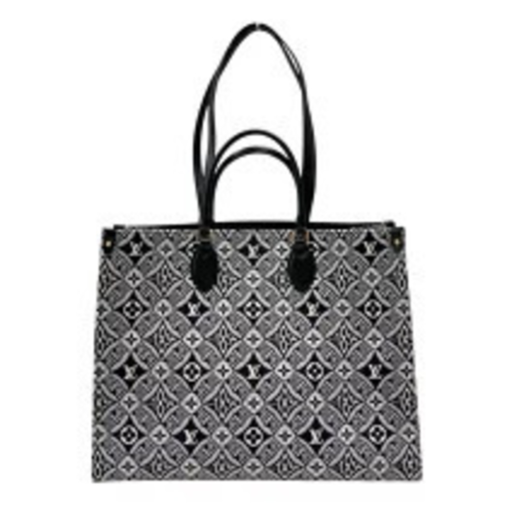 Louis Vuitton On The Go Monogram Jacquard Tote Bag